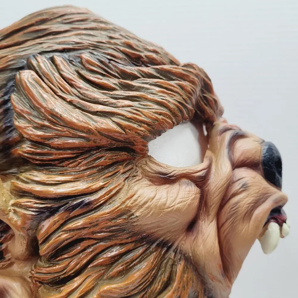2004 Disguise Company Werewolf Halloween Mask Wolfman Heavy Rubber